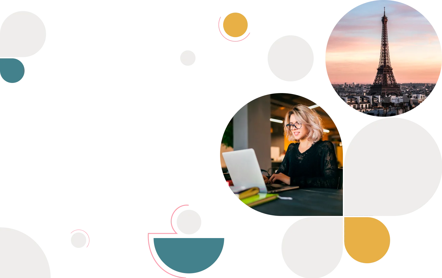 Вид на Эйфелеву башню